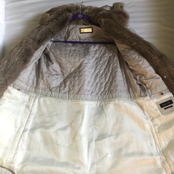 Massimo Dutti Parka with Removable Fur - Picture 2 of 6